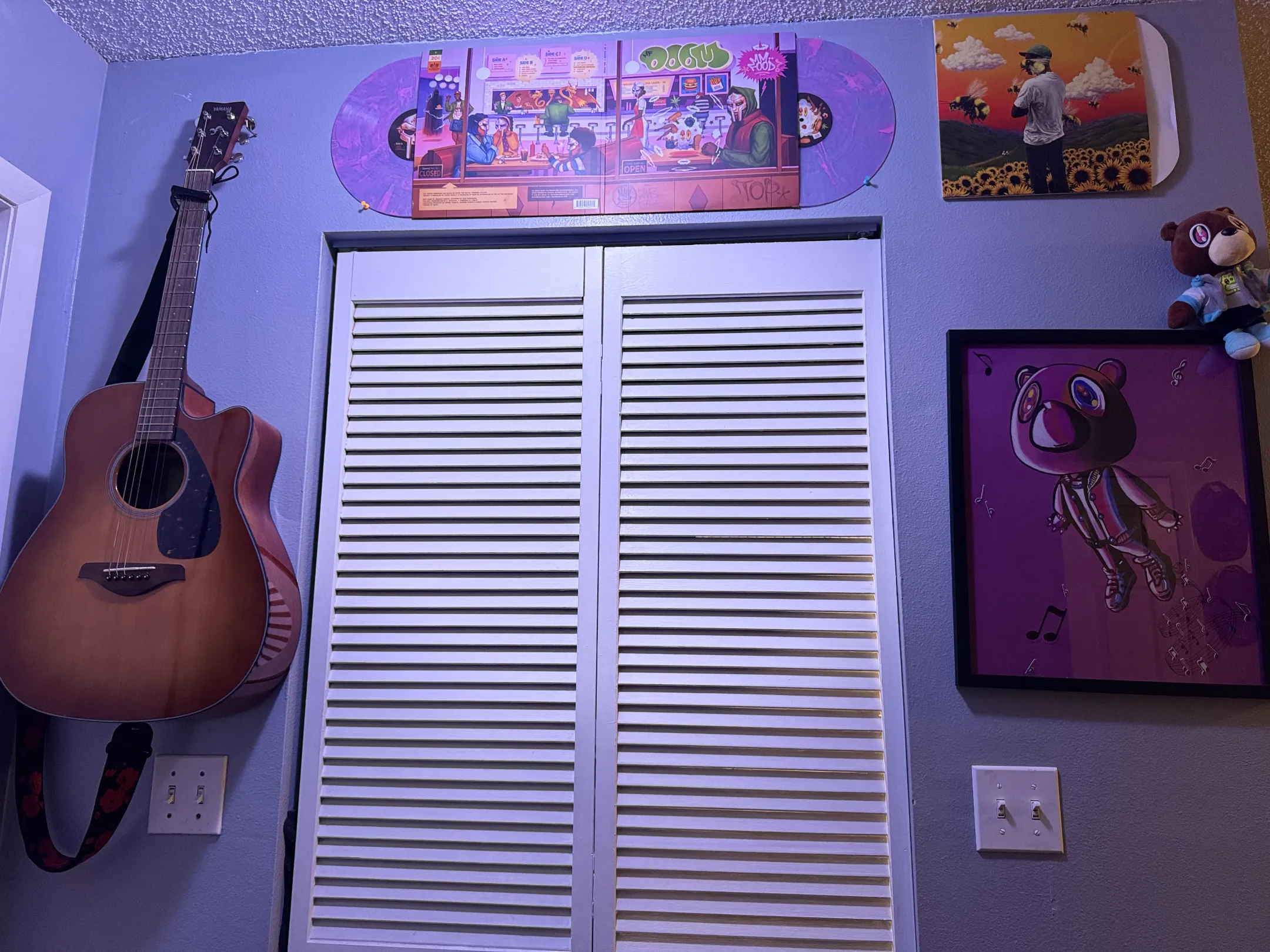The actual Lonely Boy Sounds recording room in Spring Hill